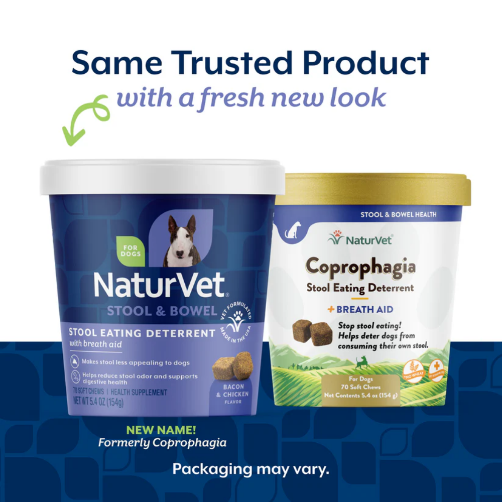 NaturVet Stool Eating Deterrent Soft Chews (formerly Coprophagia)
