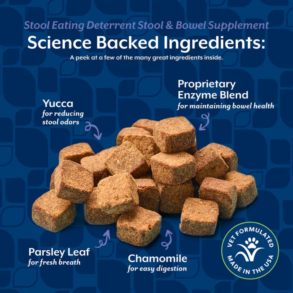 NaturVet Stool Eating Deterrent Soft Chews (formerly Coprophagia)