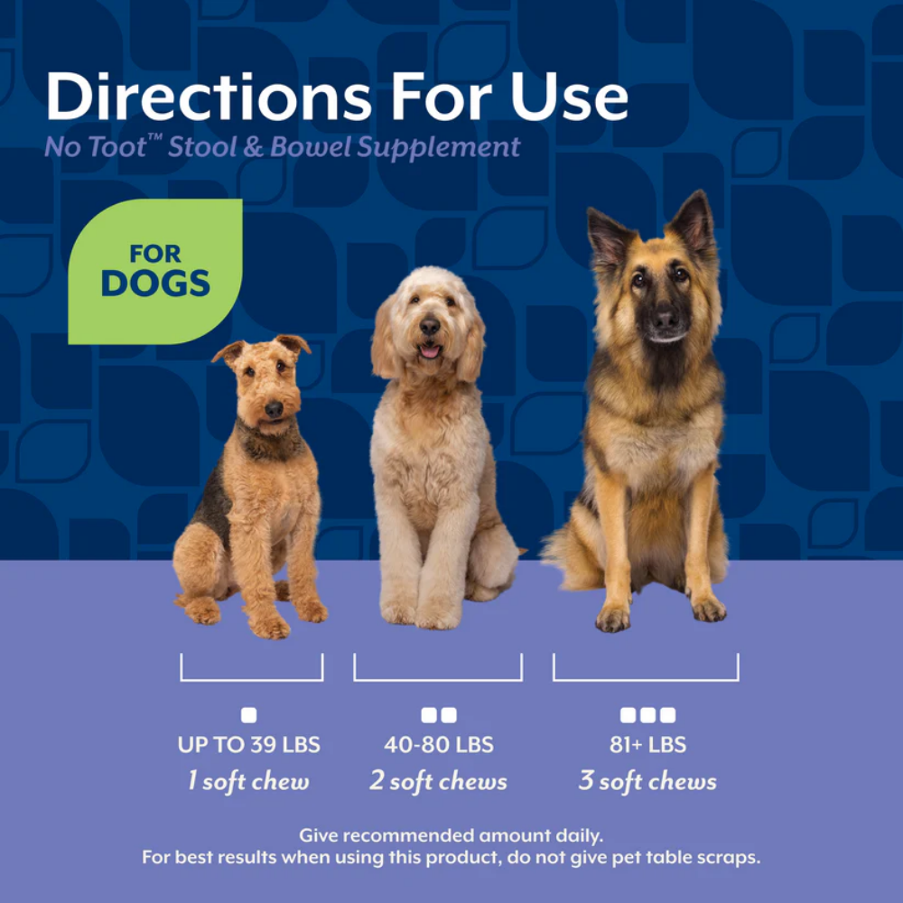 NaturVet No Toot Gas Aid Soft Chews - 70 Chews