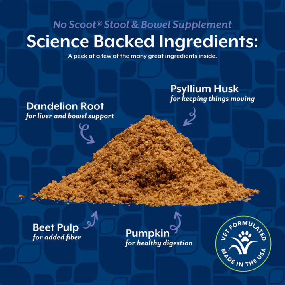 NaturVet No Scoot Plus Pumpkin Powder