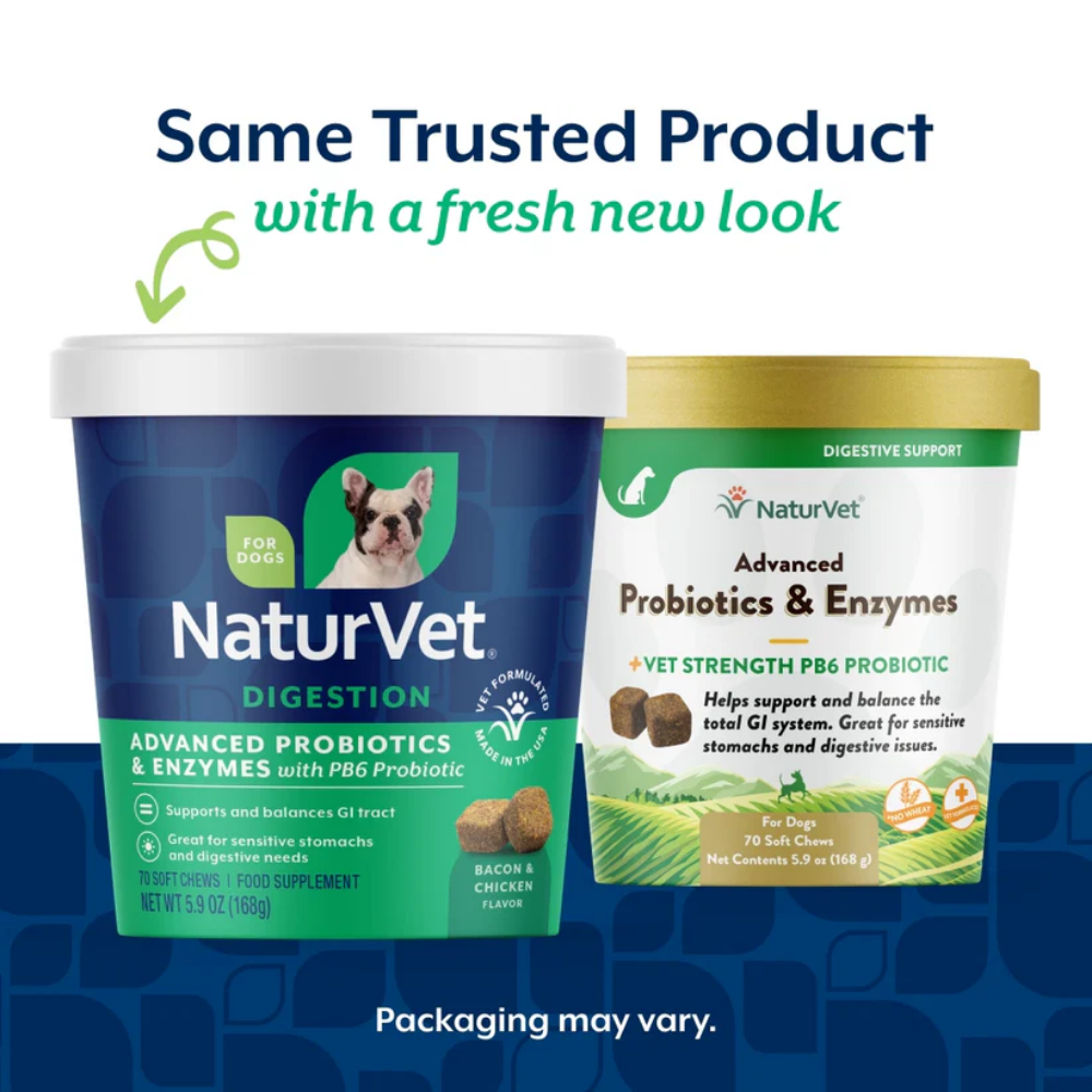 NaturVet Advanced Probiotic and Enzymes Soft Chews