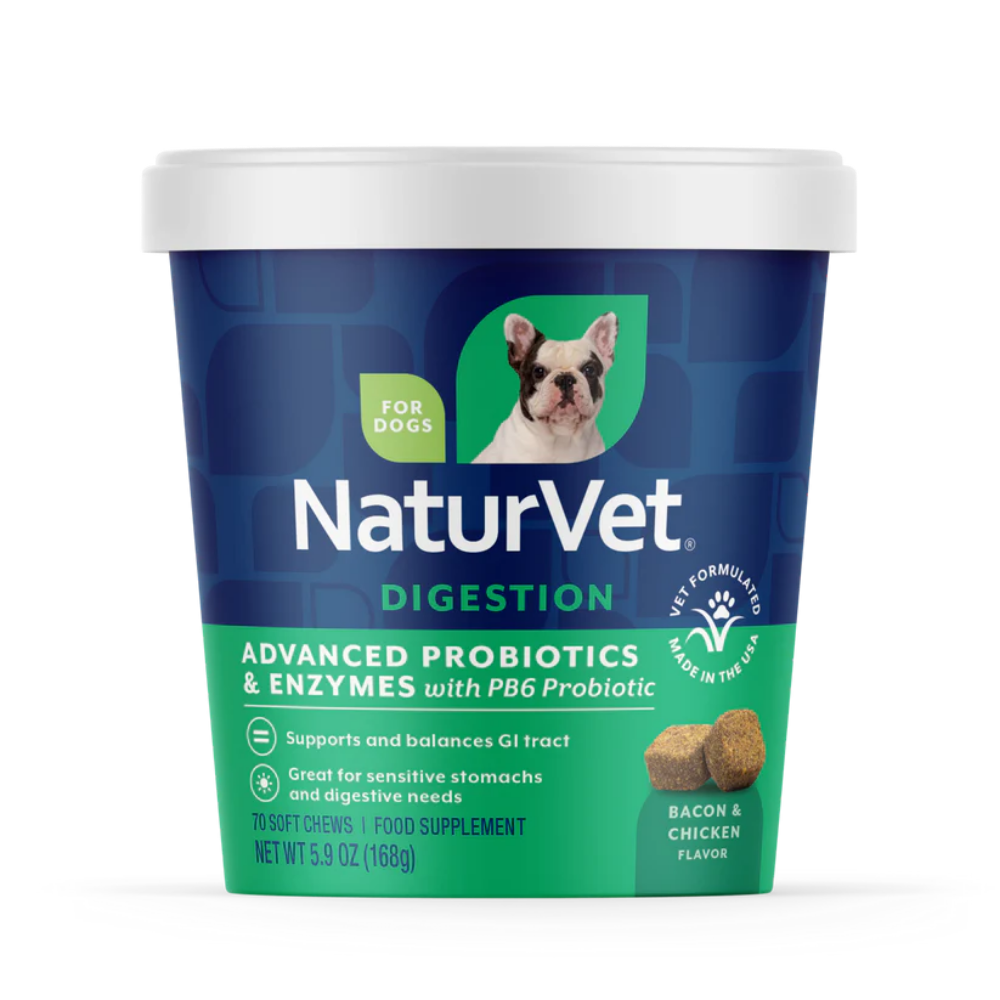 NaturVet Advanced Probiotic and Enzymes Soft Chews