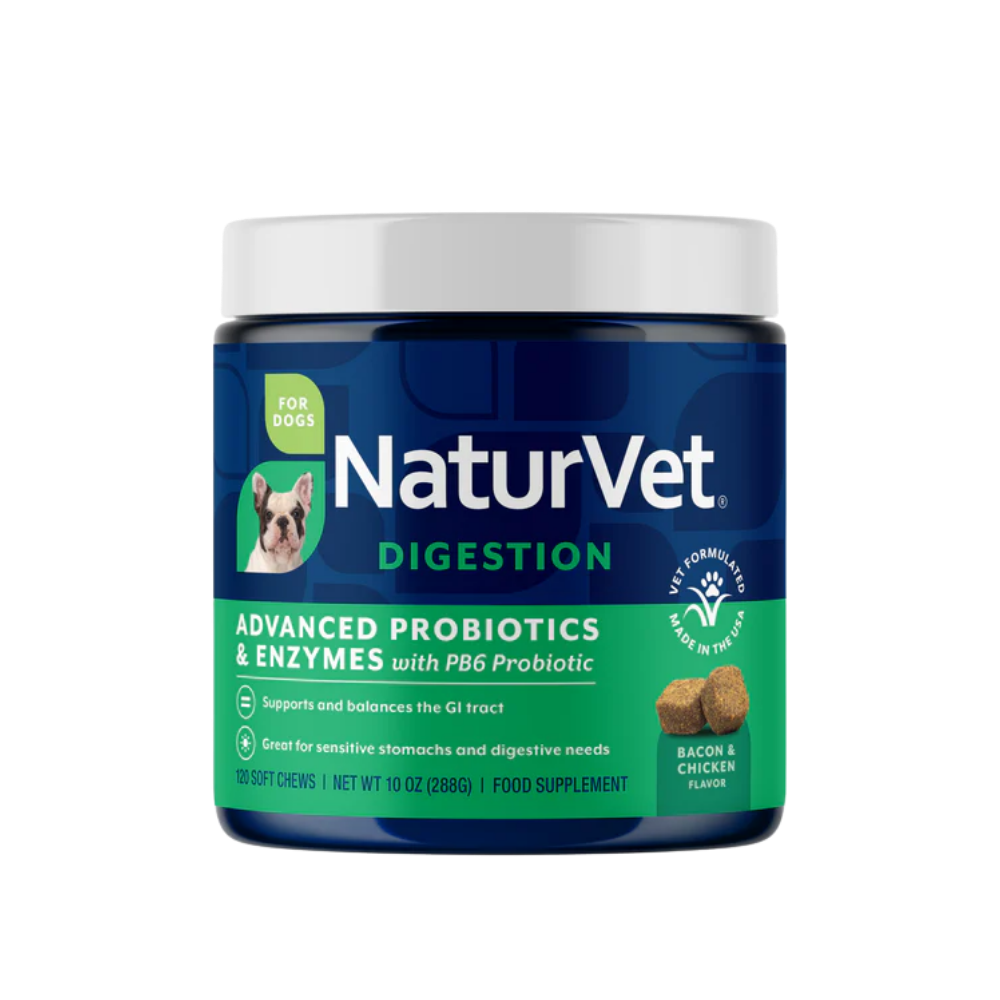 NaturVet Advanced Probiotic and Enzymes Soft Chews