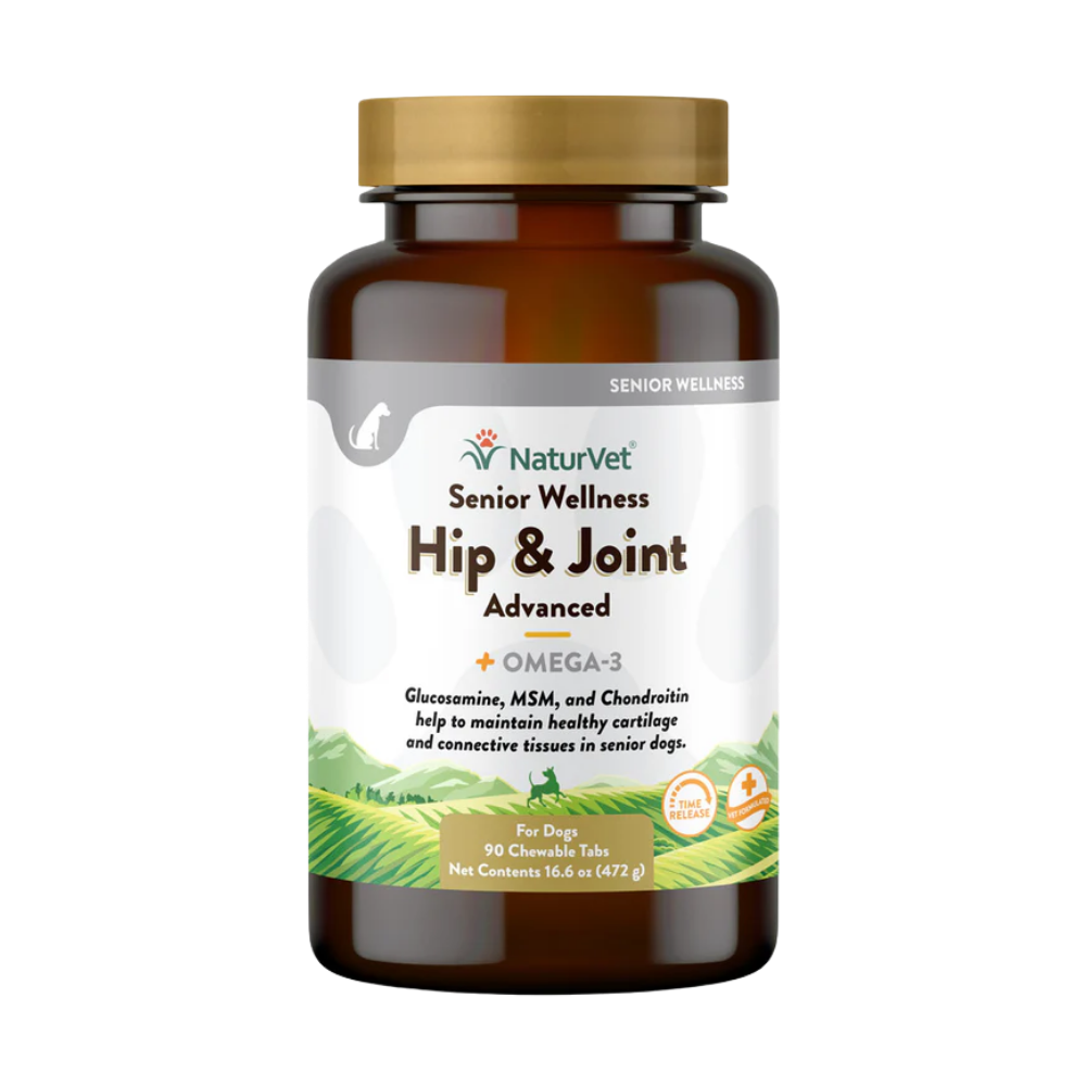 Naturvet Senior Wellness Hip and Joint Advanced Care - 90 Chews