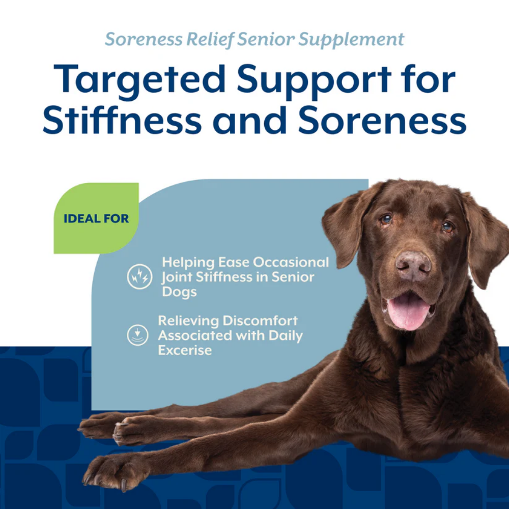 NaturVet Senior Soreness Relief - 60 Tablets