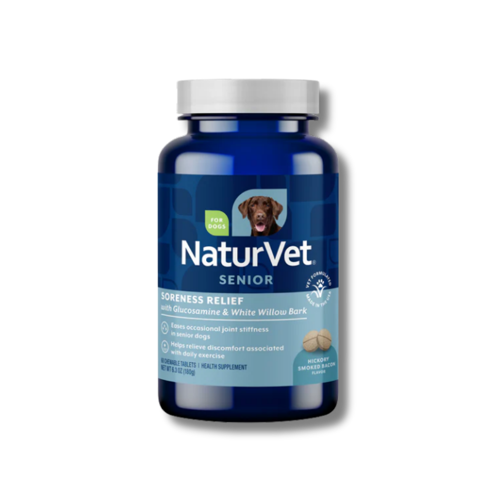 NaturVet Senior Soreness Relief - 60 Tablets