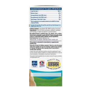 Nordic Naturals Omega-3 for Cats - 2 oz
