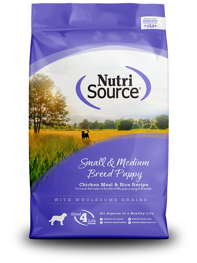 NutriSource Small and Medium Breed Puppy Chicken Meal