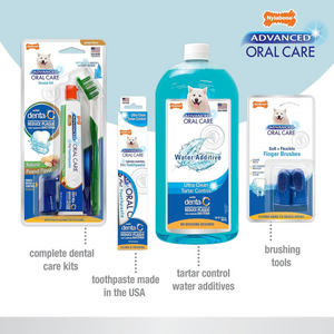 Nylabone Advanced Oral Care Dental Kit for Small Senior Dogs