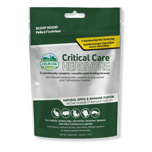 Oxbow Critical Care Herbivore Feeding Formula - Apple and Banana