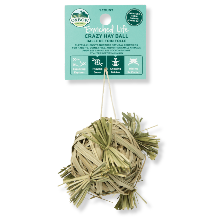 Oxbow Enriched Life Crazy Hay Ball