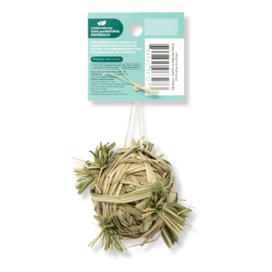 Oxbow Enriched Life Crazy Hay Ball