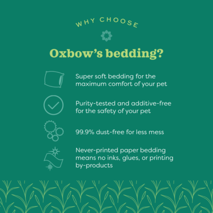 OXBOW Pure Comfort Bedding White - 36 L