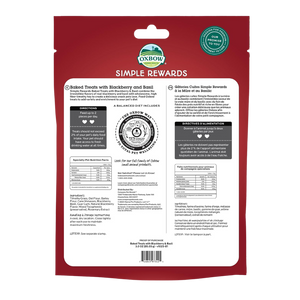 OXBOW Simple Rewards Blackberry and Basil Treats - 3 oz