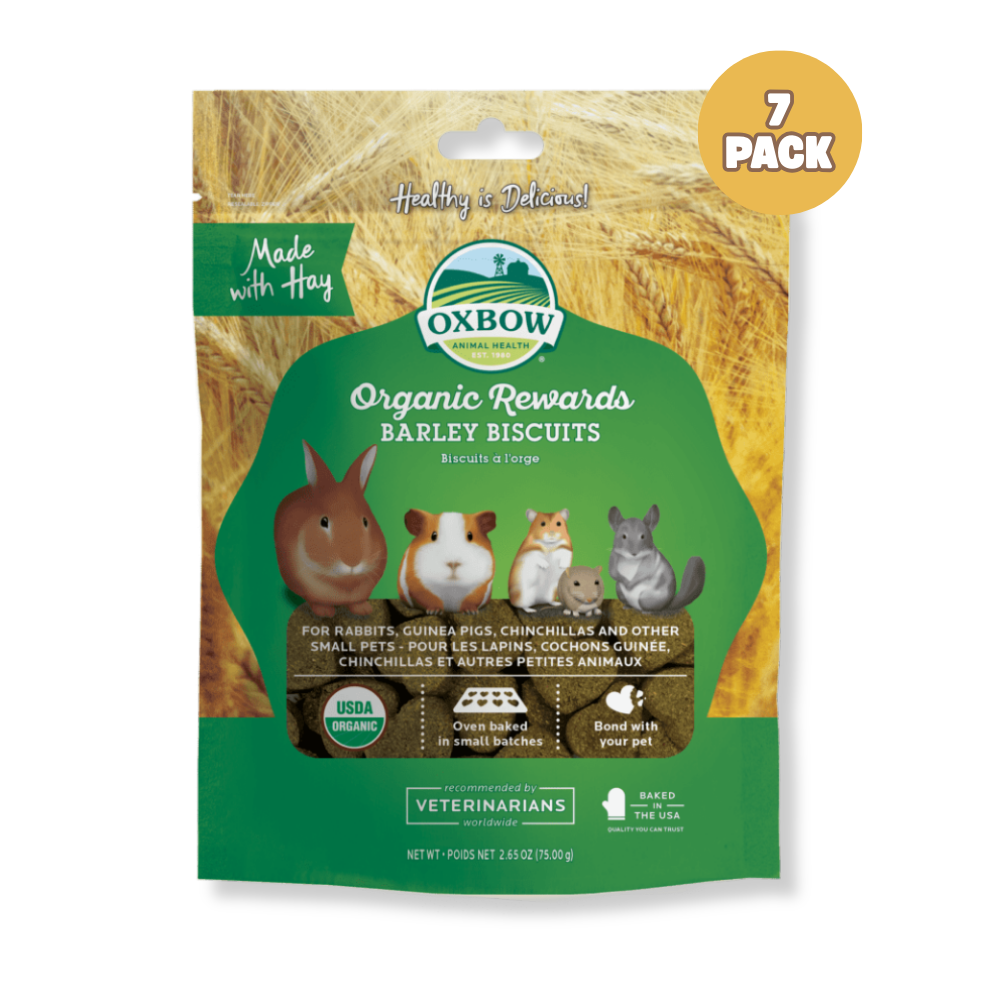 OXBOW Organic Barley Biscuits - 75g