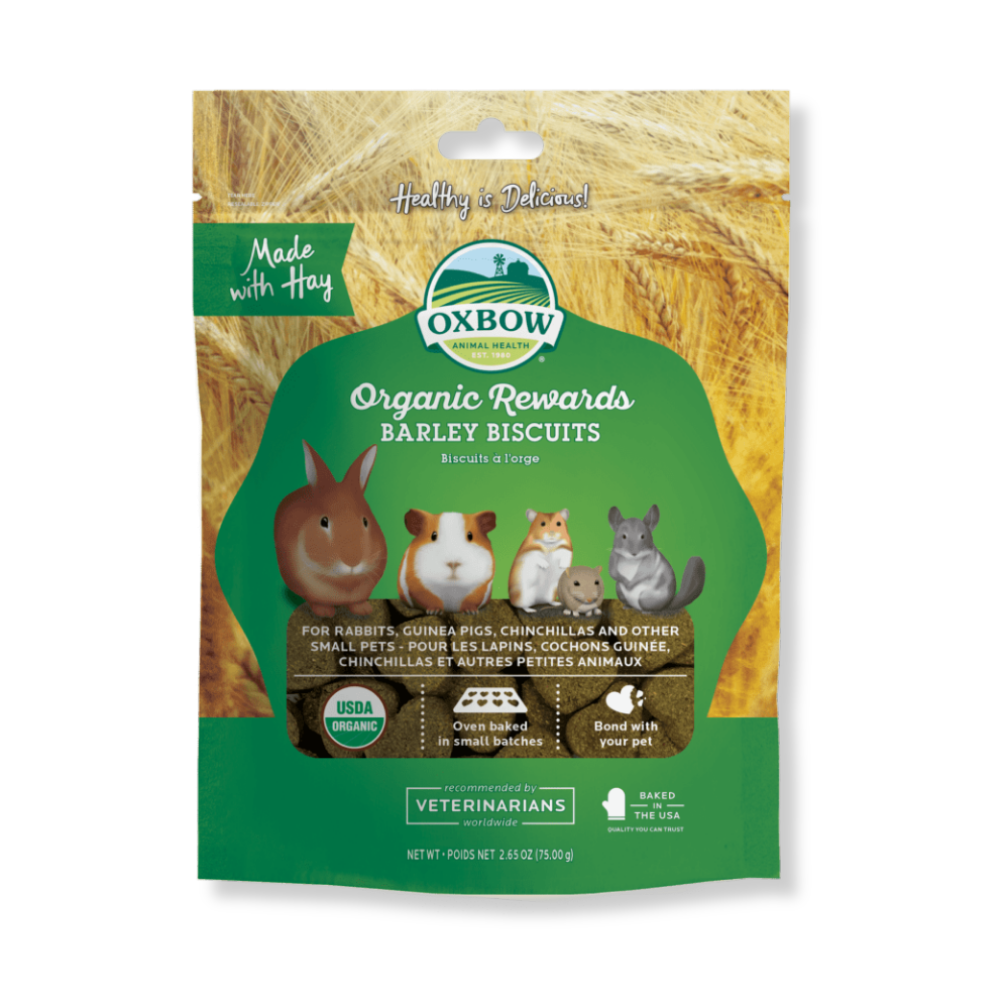OXBOW Organic Barley Biscuits - 75g