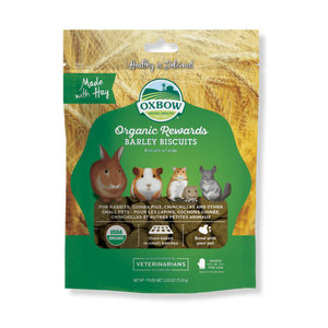 OXBOW Organic Barley Biscuits - 75g
