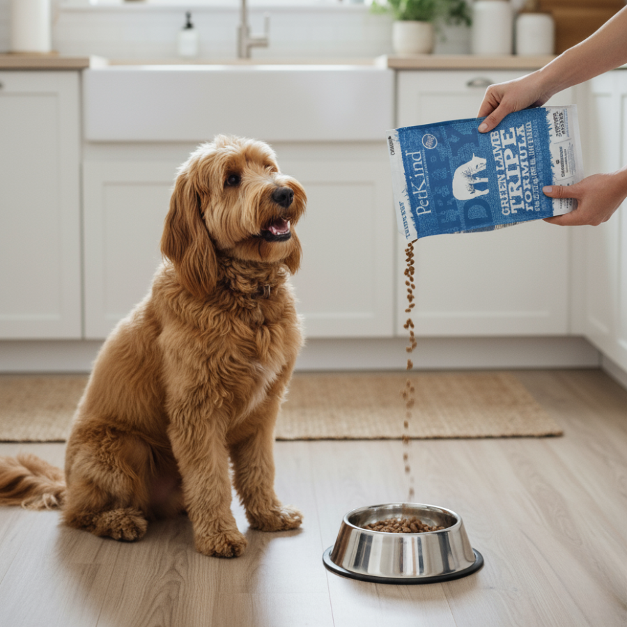 PetKind Tripe Dry Green Lamb Tripe Dog Food - 6 lbs