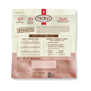 Primal Pet Foods Freeze-Dried Pork for Dogs