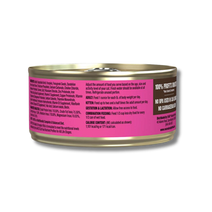 RAWZ 96% Rabbit and Pumpkin Pate for Cats - 5.5 oz (24 Cans)