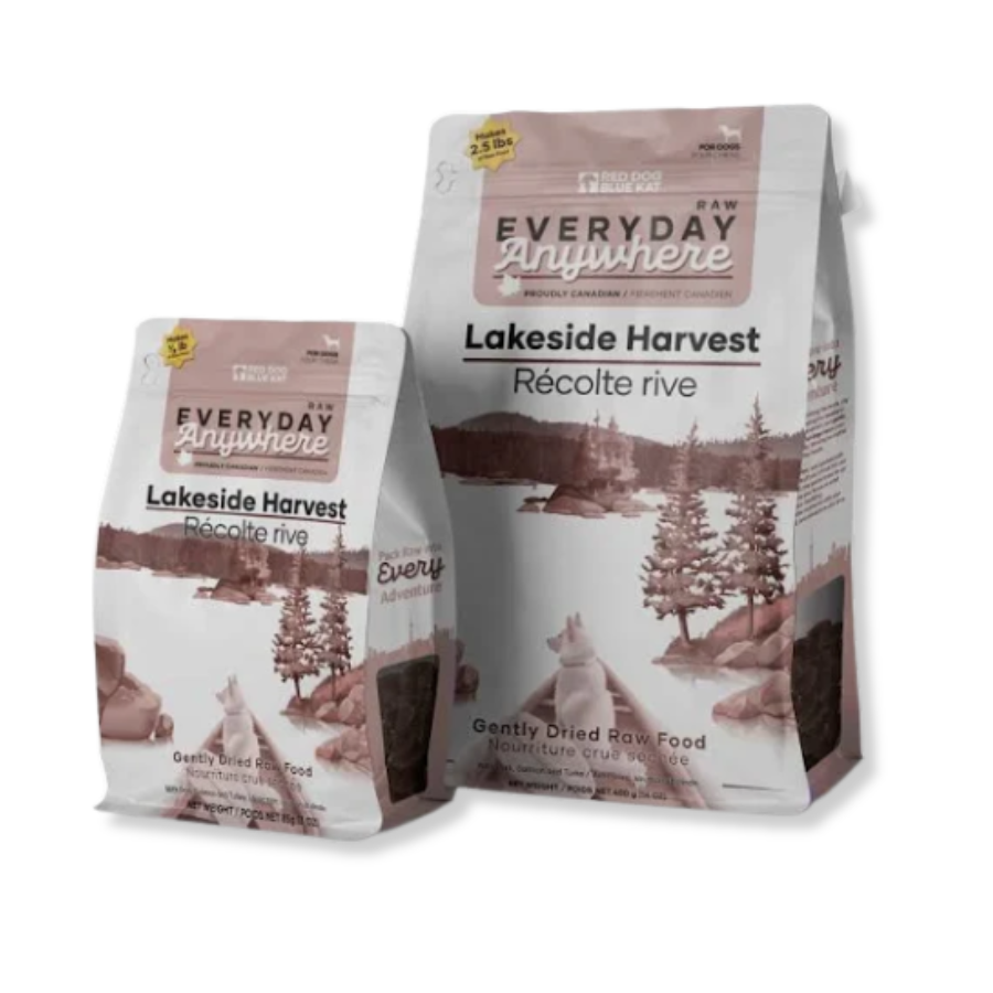 Red Dog Blue Kat Everyday Anywhere Gently Dried Raw Dog Food - Lakeside Harvest