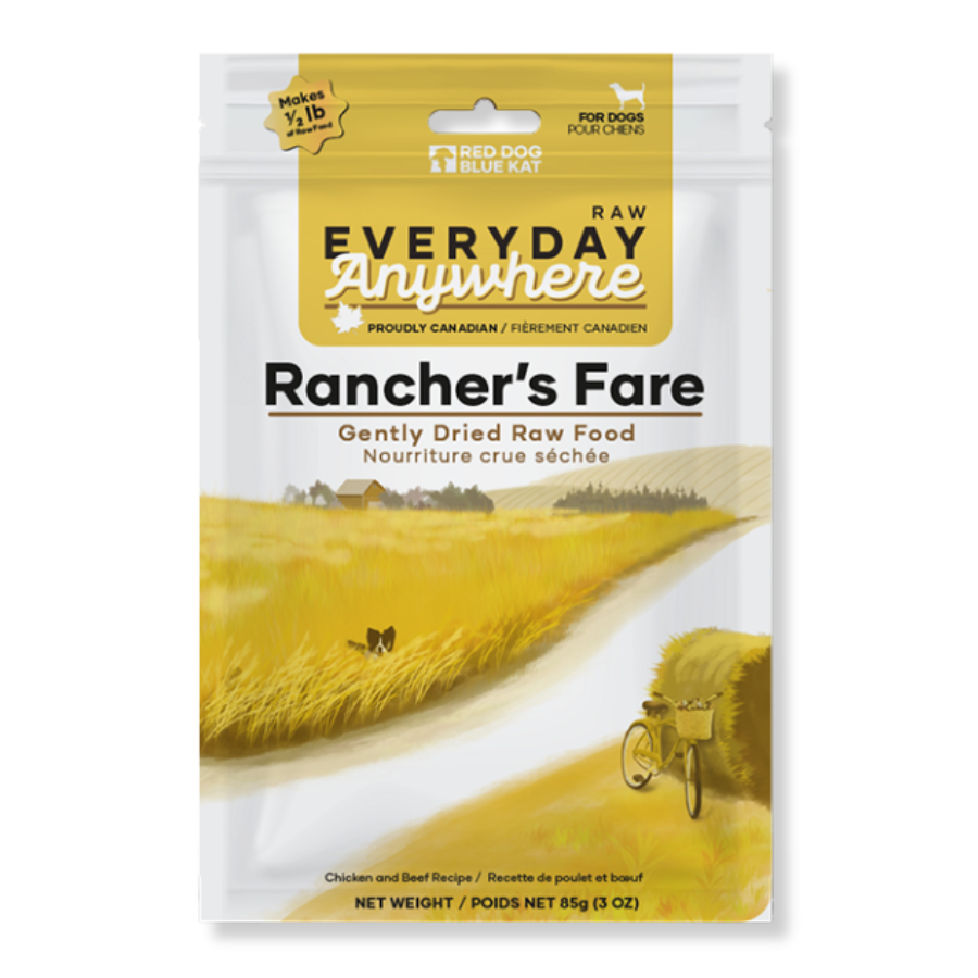 Red Dog Blue Kat Everyday Anywhere Gently Dried Raw Dog Food - Ranchers Fare