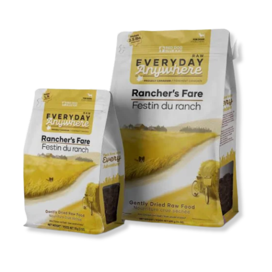 Red Dog Blue Kat Everyday Anywhere Gently Dried Raw Dog Food - Ranchers Fare
