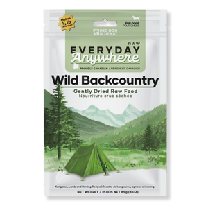 Red Dog Blue Kat Everyday Anywhere Gently Dried Raw Dog Food - Wild Backcountry
