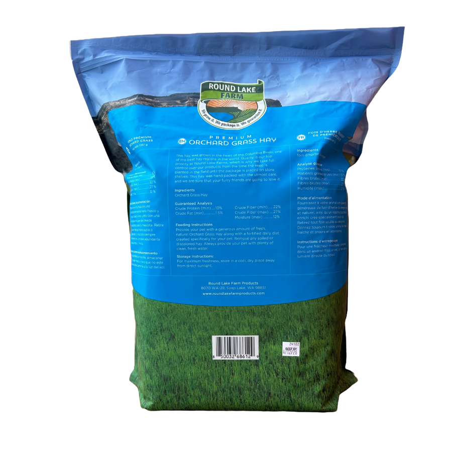 Round Lake Farm Orchard Grass Hay