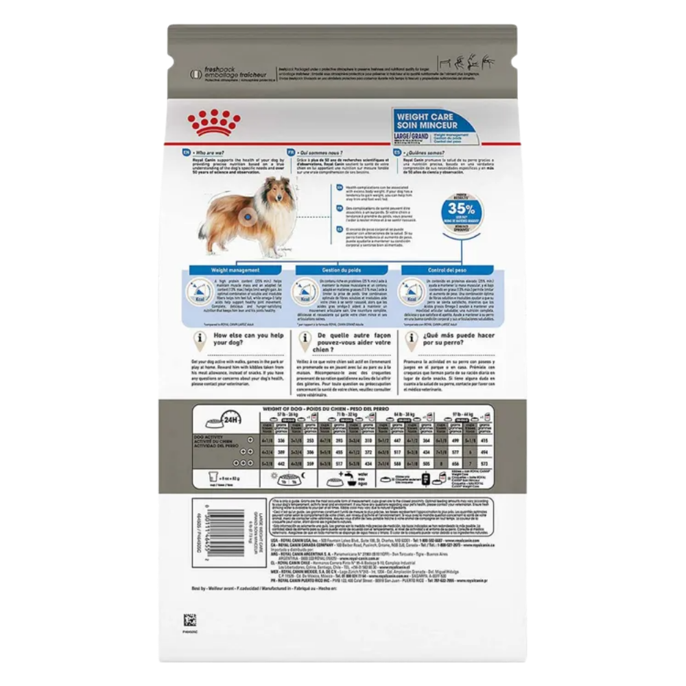 Royal Canin Weight Care Large Breed - 30 lbs