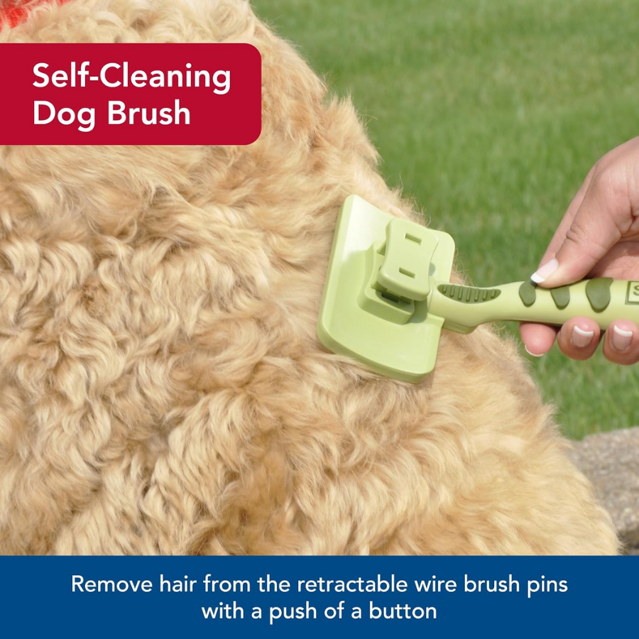 Safari Self Cleaning Slicker Brush