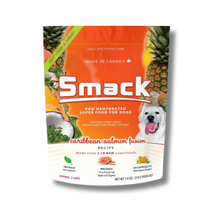 Smack Caribbean-Salmon Fusion Raw Dehydrated Food for Dogs