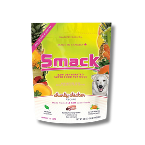 Smack Chunky Chicken Raw Dehydrated Food for Dogs