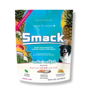 Smack Rockin' Rockfish Raw Dehydrated Food for Dogs
