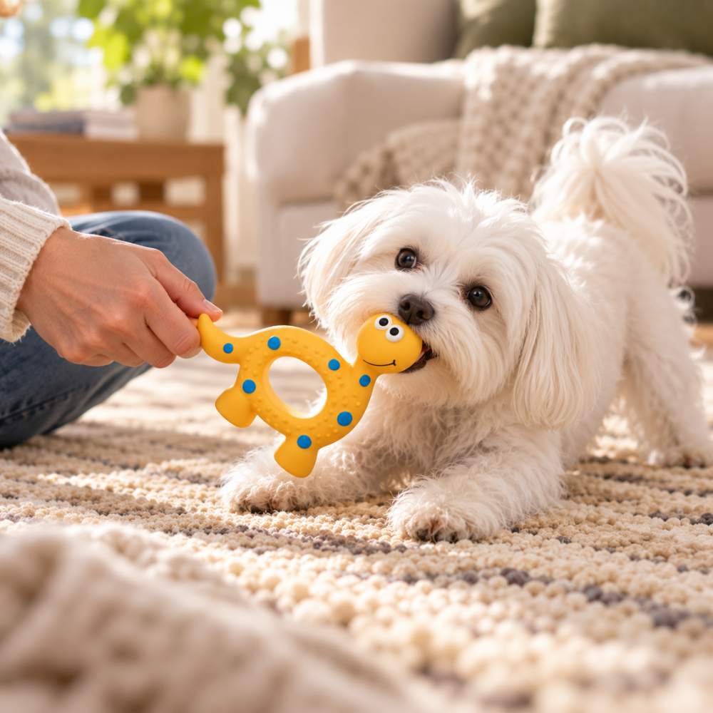 Spot Latex Ring Dog Toy - 5" (Assorted)