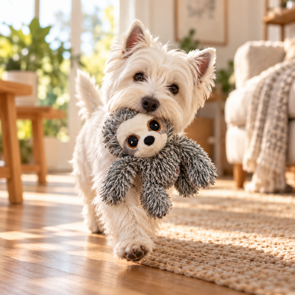 Spot Sloth Dog Toy - 7" (Assorted)