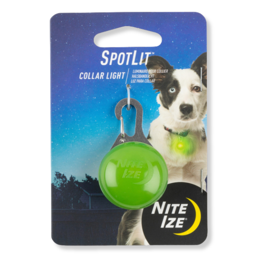 SpotLit Collar Light - Green