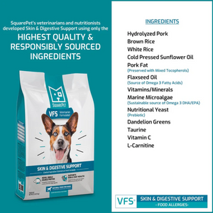 SquarePet Skin and Digestive Support - 4.4 lbs
