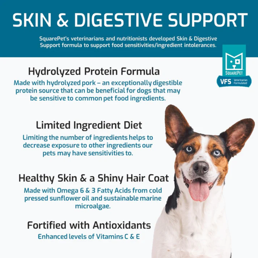 SquarePet Skin and Digestive Support - 4.4 lbs
