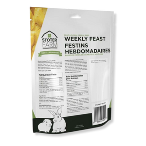 Stoter Farm Fruit and Floral Cereal Bars Weekly Feast Treats - 4 Pack