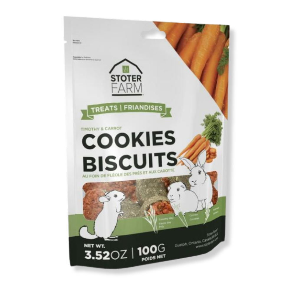 Stoter Farm Treats Timothy and Carrot Cookies - 3.5 oz