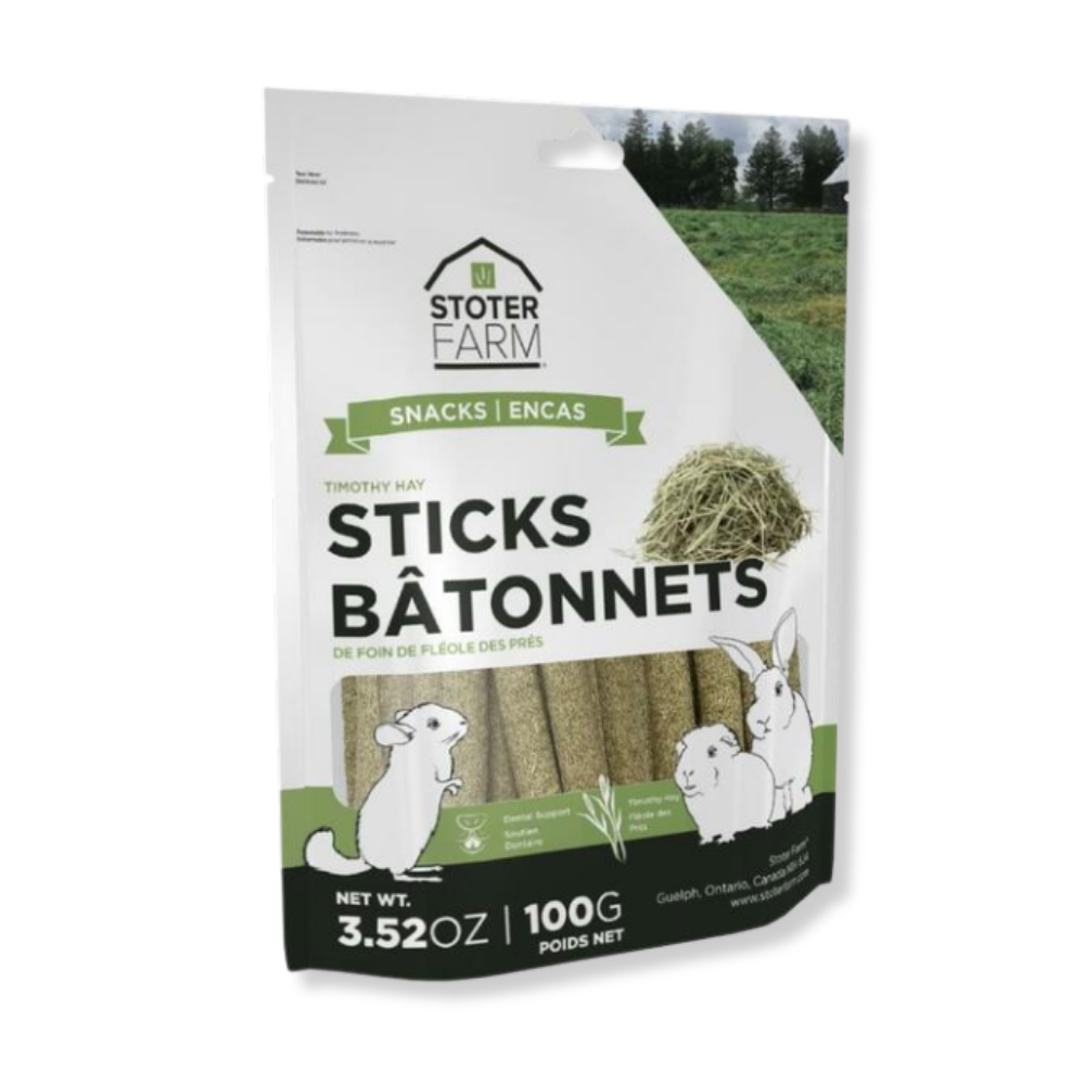 Stoter Farm Snacks Timothy Hay Sticks - 3.5 oz