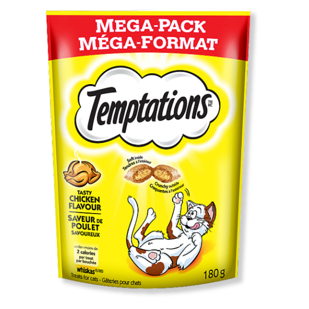 Temptations Mega Pack Cat Treats - 180 g