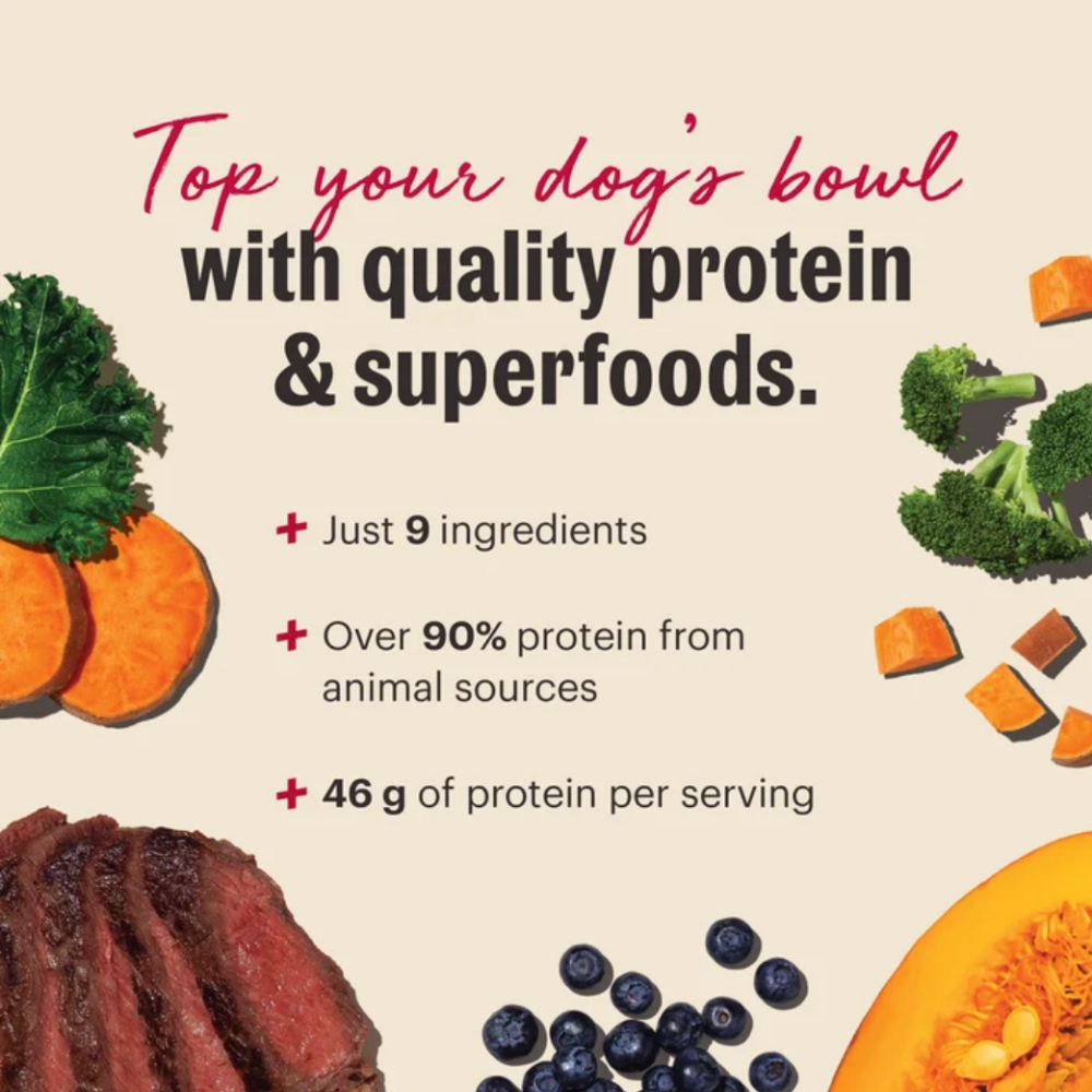The Honest Kitchen Protein Plus+ Meal Topper Beef - 12 oz