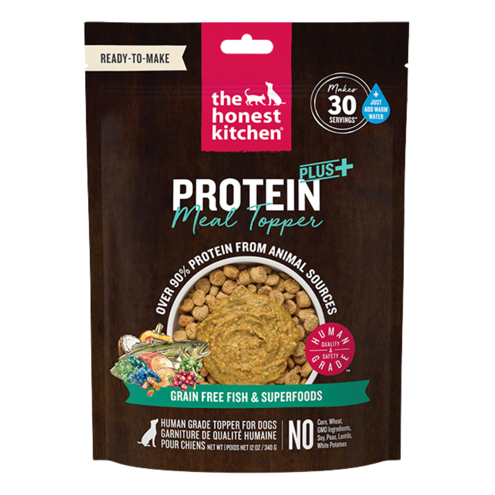 The Honest Kitchen Protein Plus+ Meal Topper Fish - 12 oz