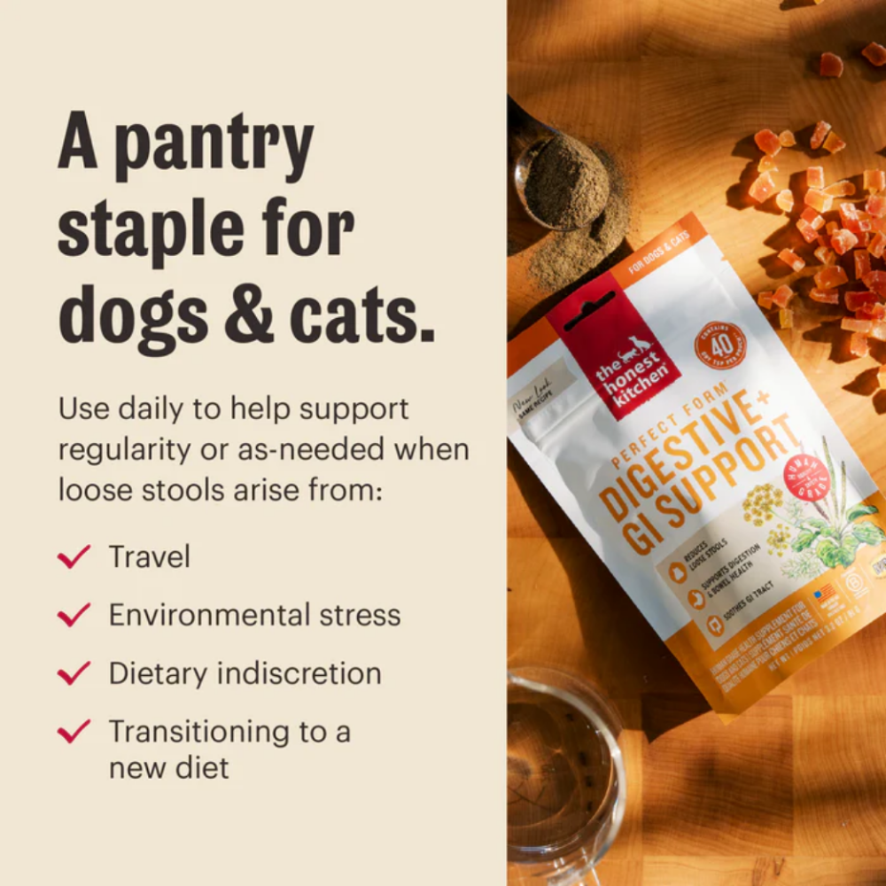 The Honest Kitchen Perfect Form Herbal Digestive Supplement