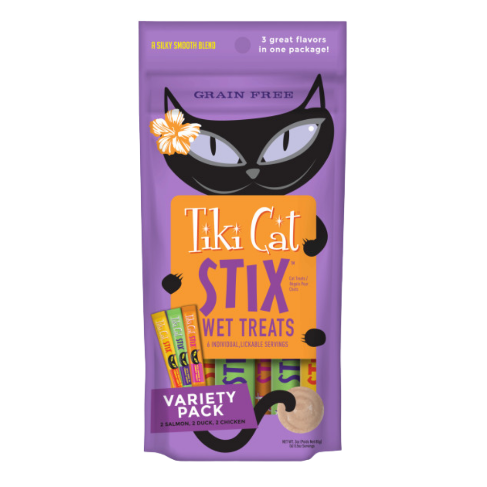 Tiki Cat Stix Variety Pack - 6 Tubes