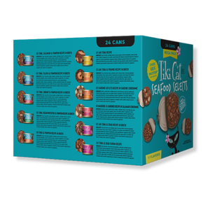 TikiCat Seafood Selects Mega Pack (24 Pack)