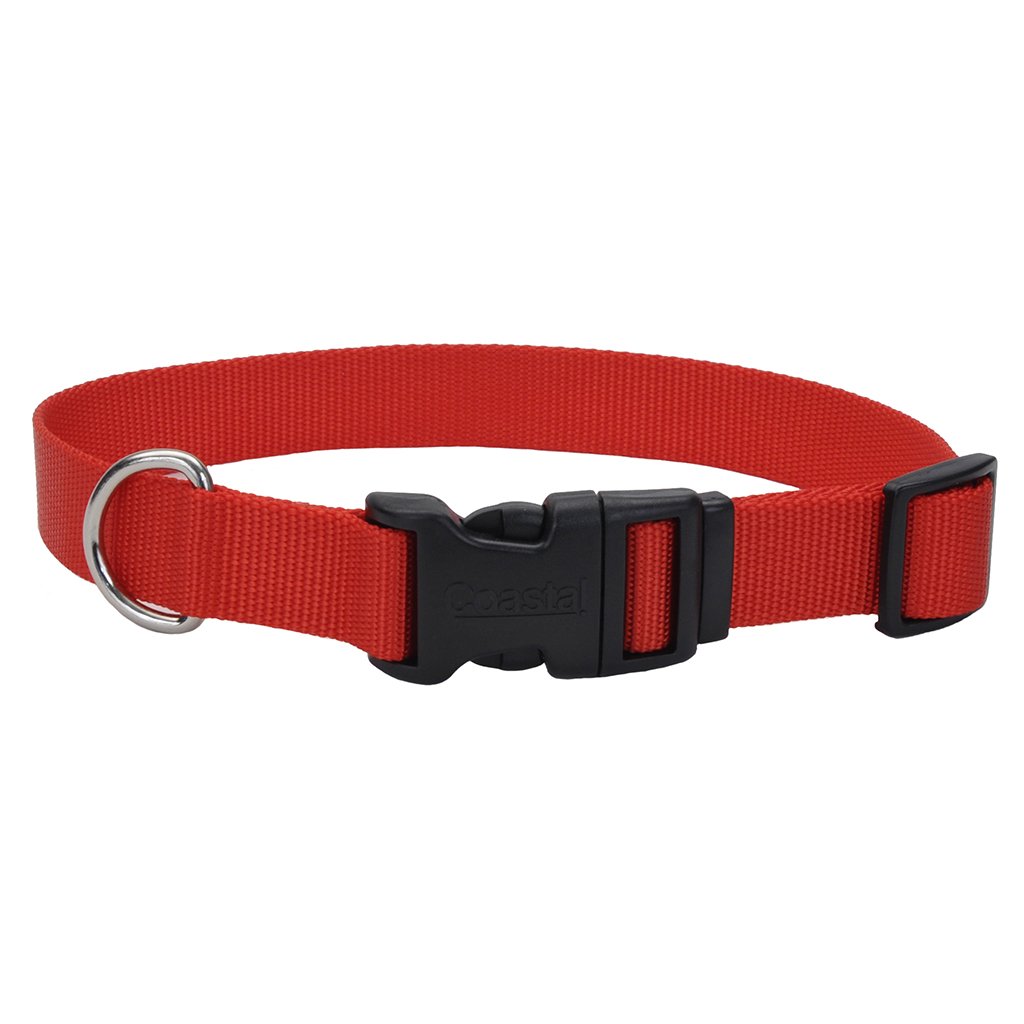 Coastal Tuff Nylon Collar - Red