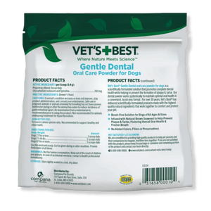 Vet's Best Dental Powder - 75 g